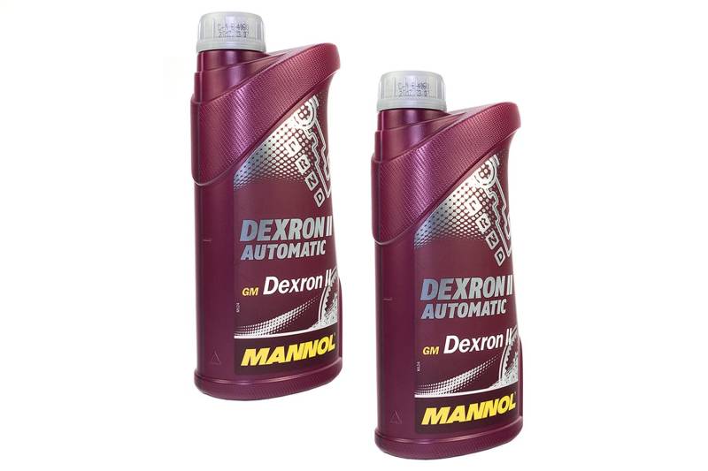 2 Liter Getriebeöl MANNOL Dexron II Automatik Getriebe Öl Automatiköl Oel von MANNOL SET