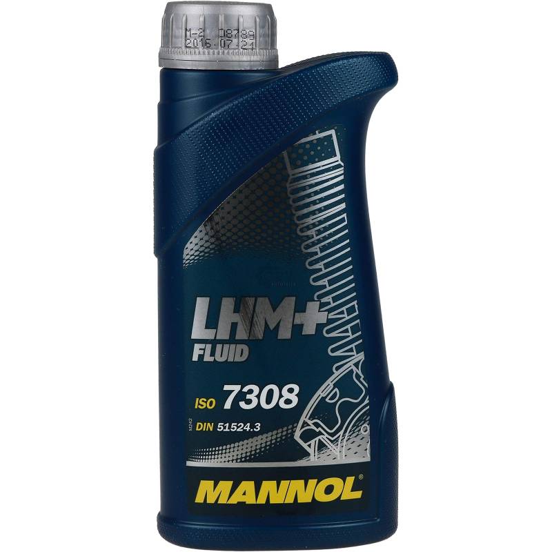 0,5 Liter Original MANNOL LHM+ Fluid Hydraulik Öl Flüssigkeit DIN 51524.2 von MANNOL