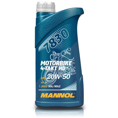 Mannol 1 L 7830 Motorbike 4-Takt HD API SL [Hersteller-Nr. MN7830-1] von MANNOL