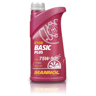 Mannol 1 L Basic Plus 75W-90 API GL 4+ [Hersteller-Nr. MN8108-1] von MANNOL