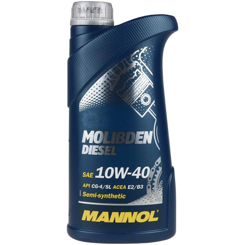 1 Liter Original MANNOL Motoröl Molibden Diesel 10W-40 API CG-4/CF-4/SJ von MANNOL