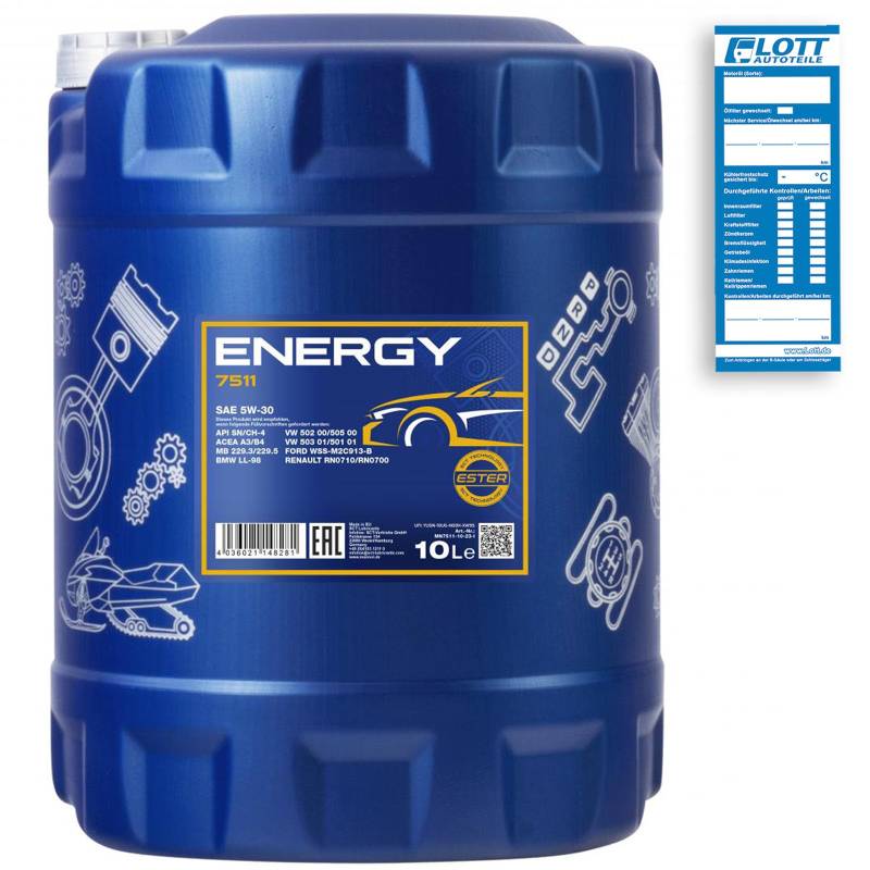 MANNOL Energy 5W-30 Motoröl 10L von MANNOL