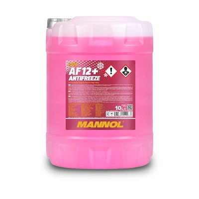 Mannol 10 L Antifreeze AF12+ Longlife Kühlerfrostschutzmittel [Hersteller-Nr. MN4112-10] von MANNOL