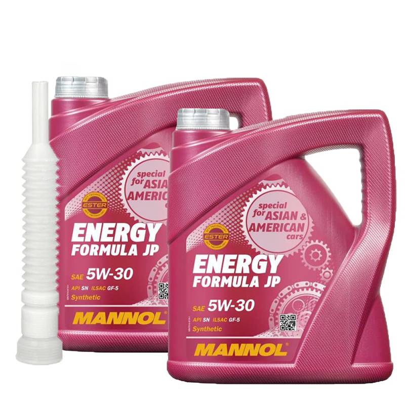 2 x4l, MANNOL 7914 Energy Formula JP 5W-30 API SN + Ausgießer von MANNOL