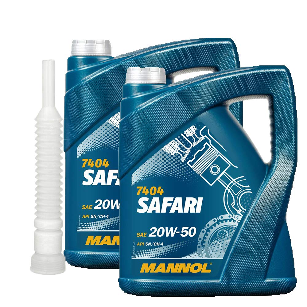 2 x5l, MANNOL 7404 Safari 20W-50 Öl + Ausgießer von MANNOL