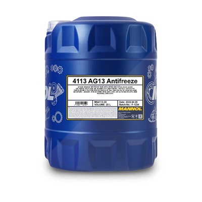 Mannol 20 L Antifreeze AG13 Hightec Kühlerfrostschutzmittel [Hersteller-Nr. MN4113-20] von MANNOL