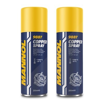 Mannol 2x 250 ml Copper Spray Kupferspray [Hersteller-Nr. 9887] von MANNOL