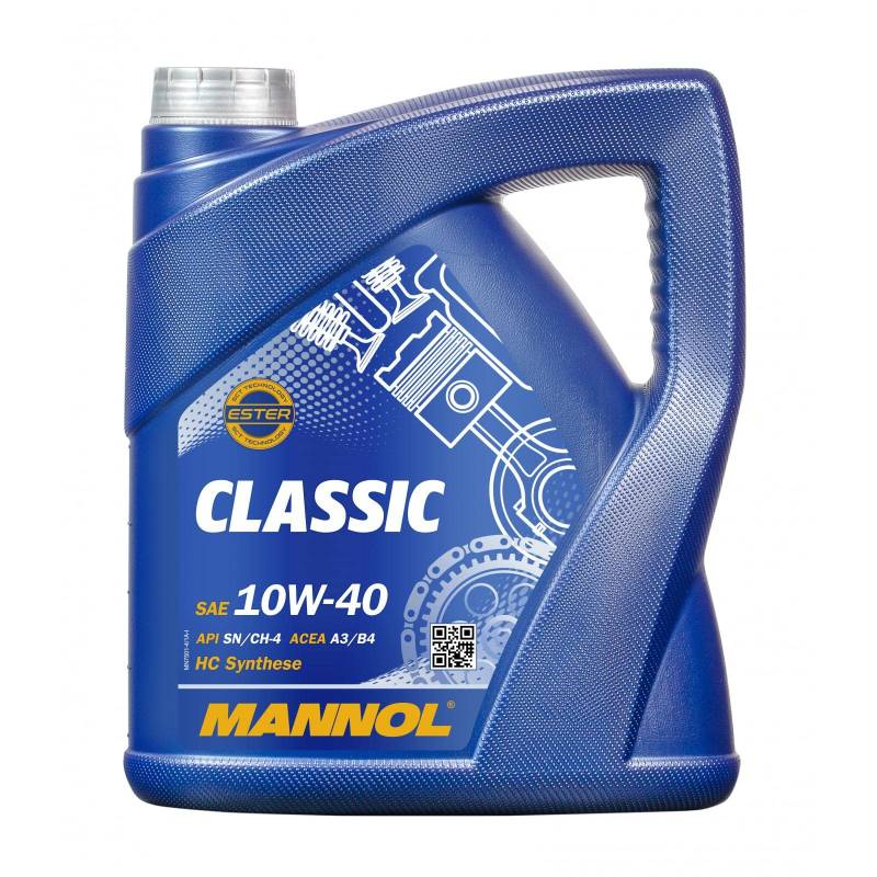 3 Liter Original MANNOL Motoröl Classic 10W-40 Engine Oil Öl von MANNOL