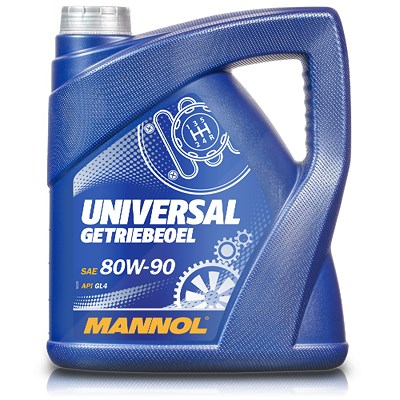 Mannol 4 L Universal Getriebeöl 80W-90 API GL-4 [Hersteller-Nr. MN8107-4] von MANNOL