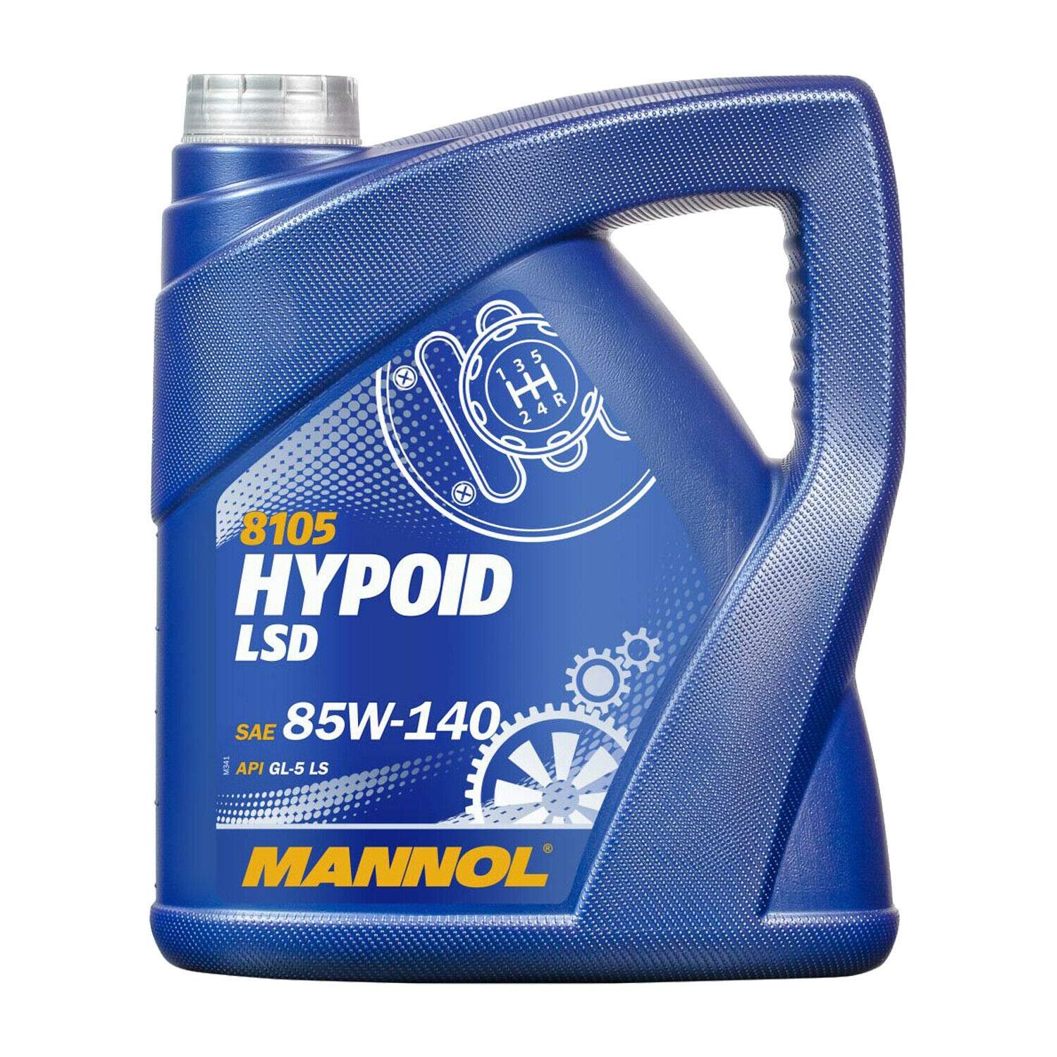 4 Liter, MANNOL HYPOID LSD 85W-140 TRUCK ACHSÖL GETRIEBEÖL (6,63€/L) von MANNOL