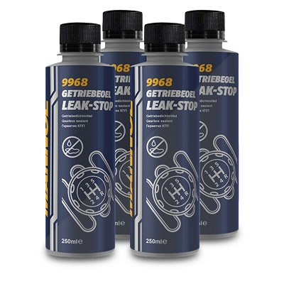 Mannol 4x 250 ml Getriebeöl Leak-Stop [Hersteller-Nr. MN9968-025] von MANNOL