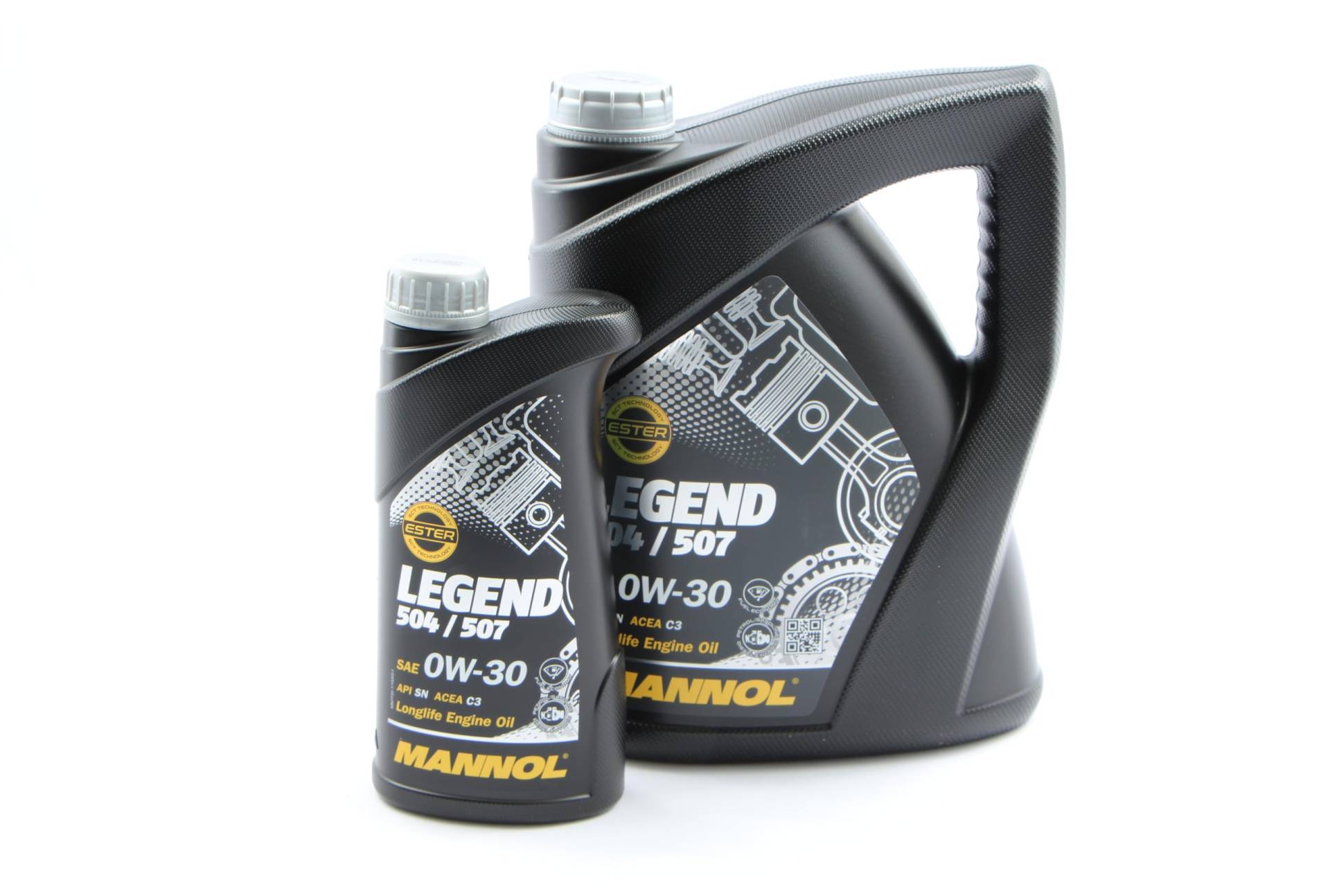 5 + 1 (6 Liter), MANNOL 7730 LEGEND 504/507 Longlife 0W-30 Motoröl von MANNOL