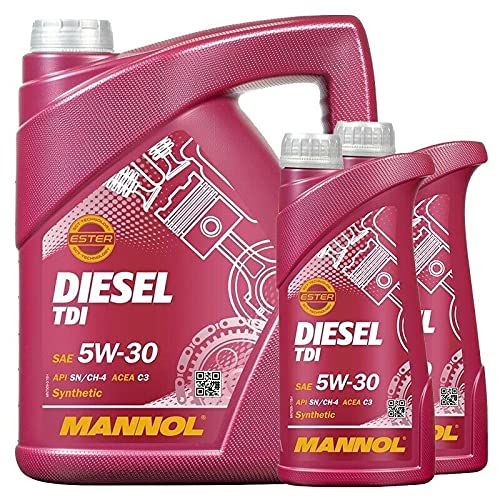 5 + 2 (7 Liter), MANNOL DIESEL TDI 5W-30 PUPME DÜSE 505.01 MOTORÖL von MANNOL