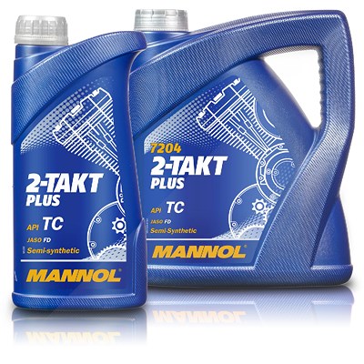 Mannol 5 L 2-Takt Plus Motoröl [Hersteller-Nr. MN7204-4] von MANNOL