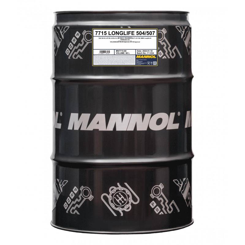 MANNOL 60L Mannol MN7715-60 Longlife Motoröl von MANNOL