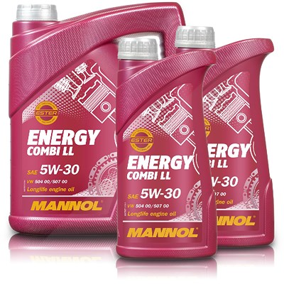 Mannol 7 L Energy Combi LL 5W-30 Motoröl [Hersteller-Nr. MN7907-5] von MANNOL