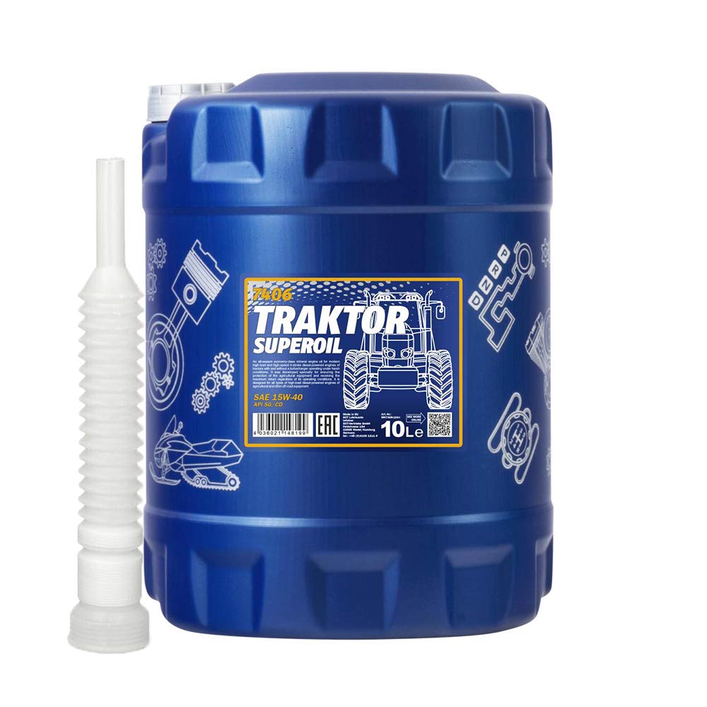 MANNOL 1 x 10L Traktor Superoil API CD/Universal-oel Mineral von MANNOL