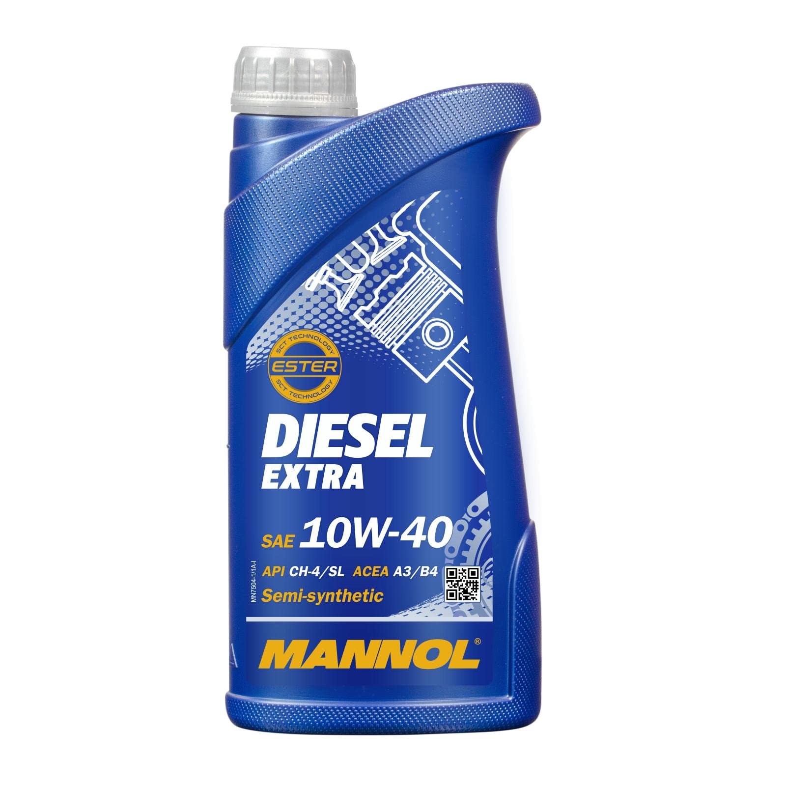 1 Liter Orignal MANNOL Motoröl SAE 10W-40 DIESEL EXTRA Engine Oil Öl von MANNOL