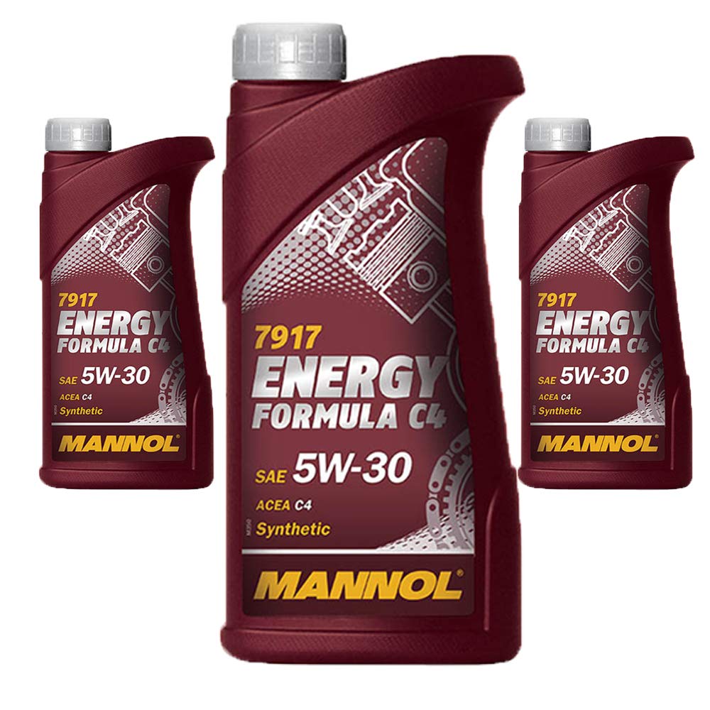 MANNOL 3 x 1 Liter, 7917 Energy Formula C4 5W-30 von MANNOL