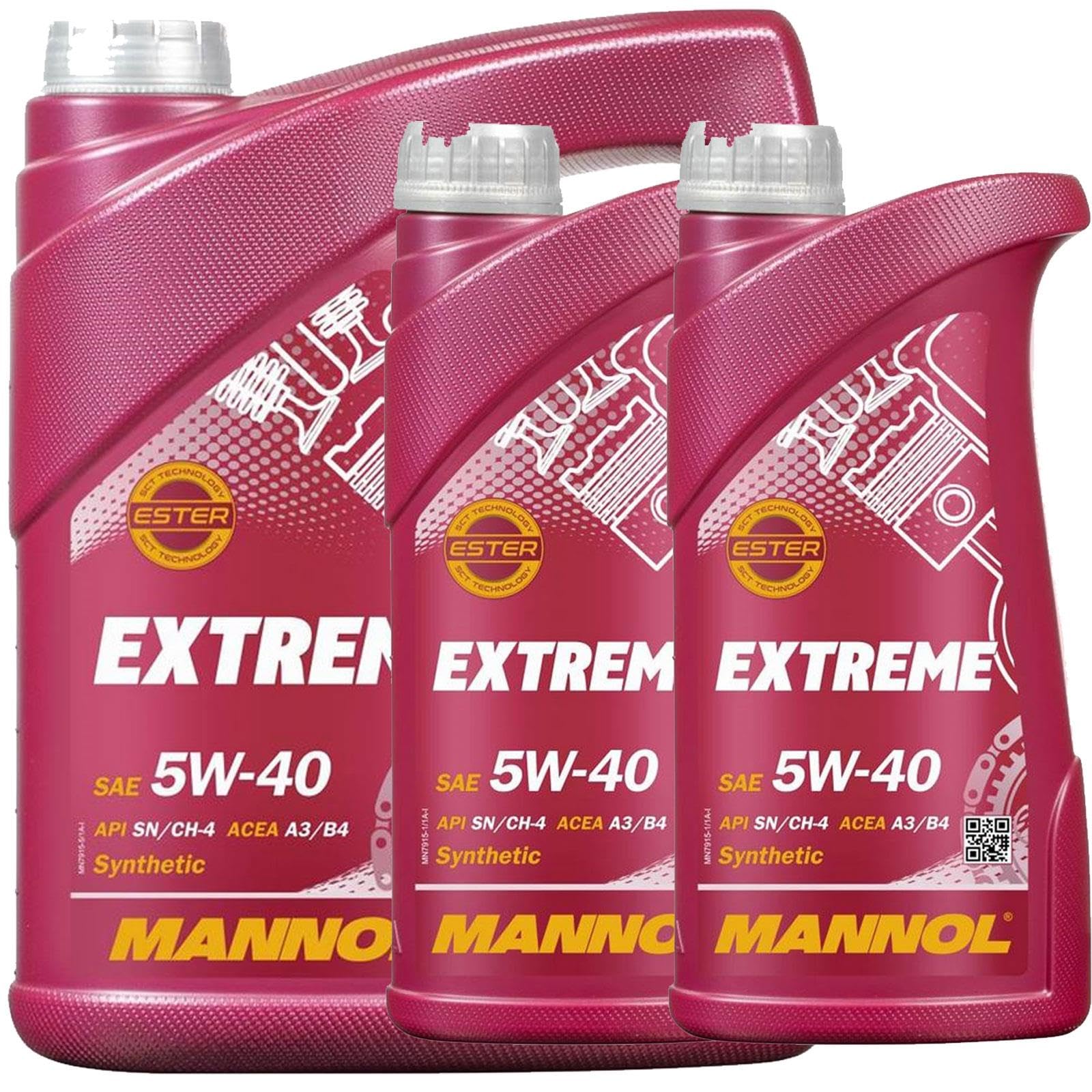 5 + 2 (7 Liter), MANNOL EXTREME 5W-40 MOTORÖL von MANNOL