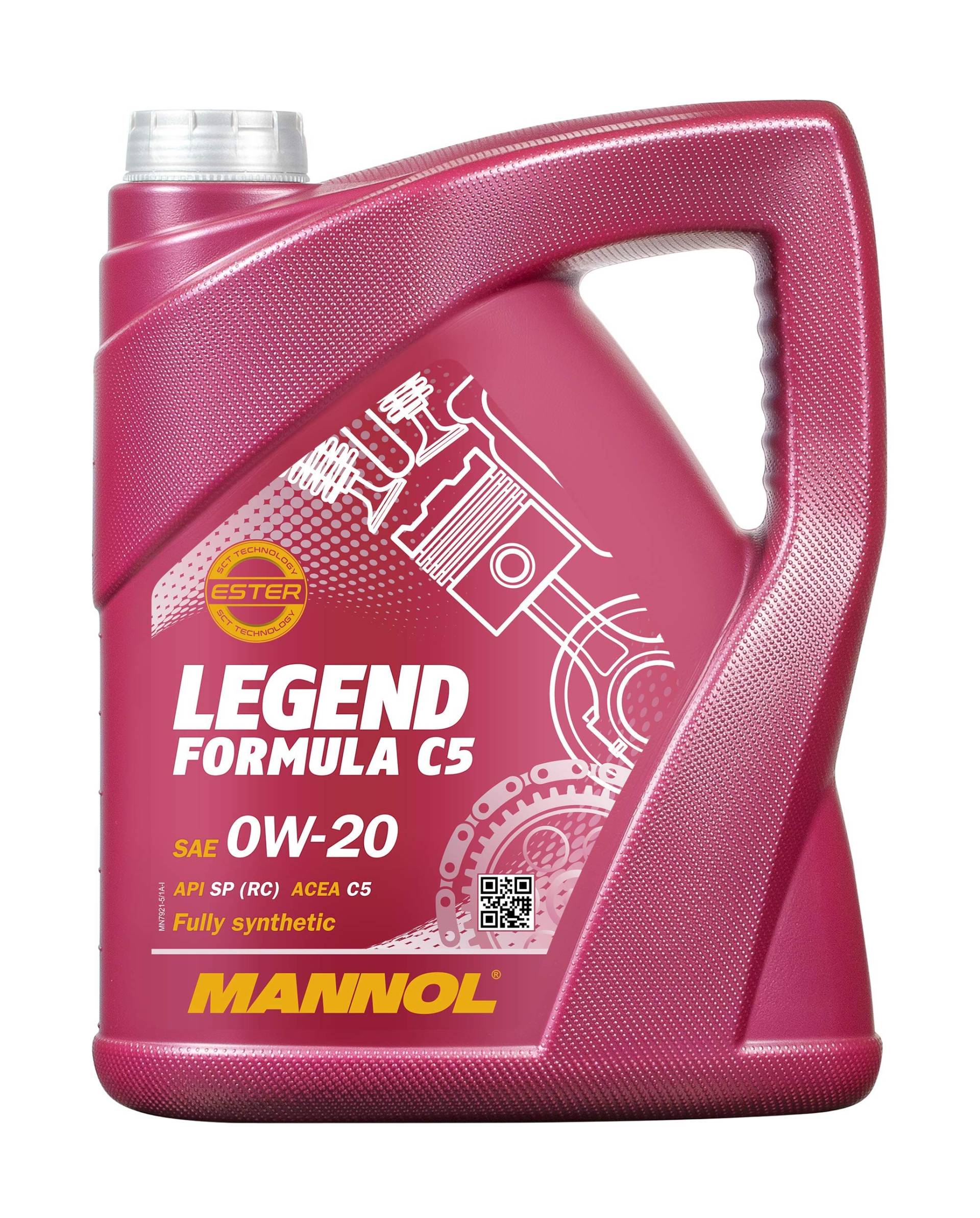 5 Liter, MANNOL 7921 ENERGY FORMULA 0W-20 C5 229.71 von MANNOL