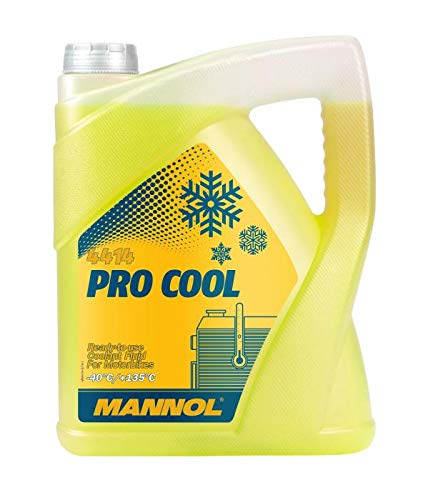 MANNOL 5 Liter, PRO COOL 4414 Motorrad FROSTSCHUTZ KÜHLER Wasser von MANNOL