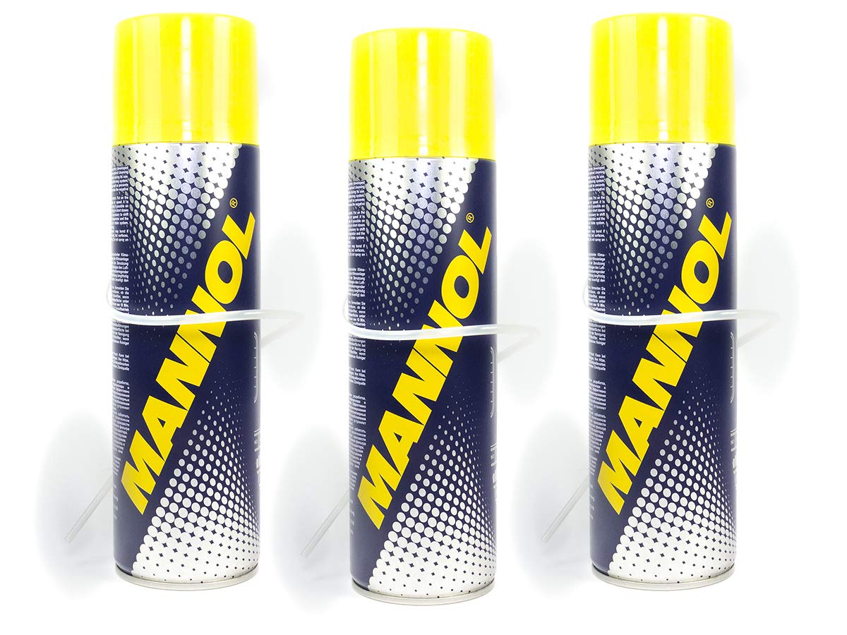 MANNOL Air Conditioner Cleaner Klimaanlagenreiniger Desinfektion 3 Stück á 520 ml von MANNOL