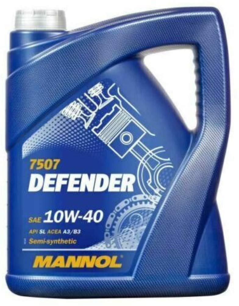 Mannol Defender 10W40 A3/B3 Teilsynthetisches Motorenöl, 5 Liter von MANNOL