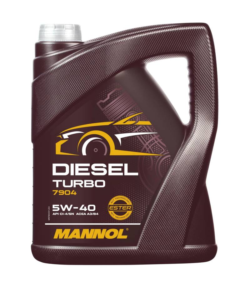 5L Mannol Diesel Turbo Motoröl 5W-40 von MANNOL