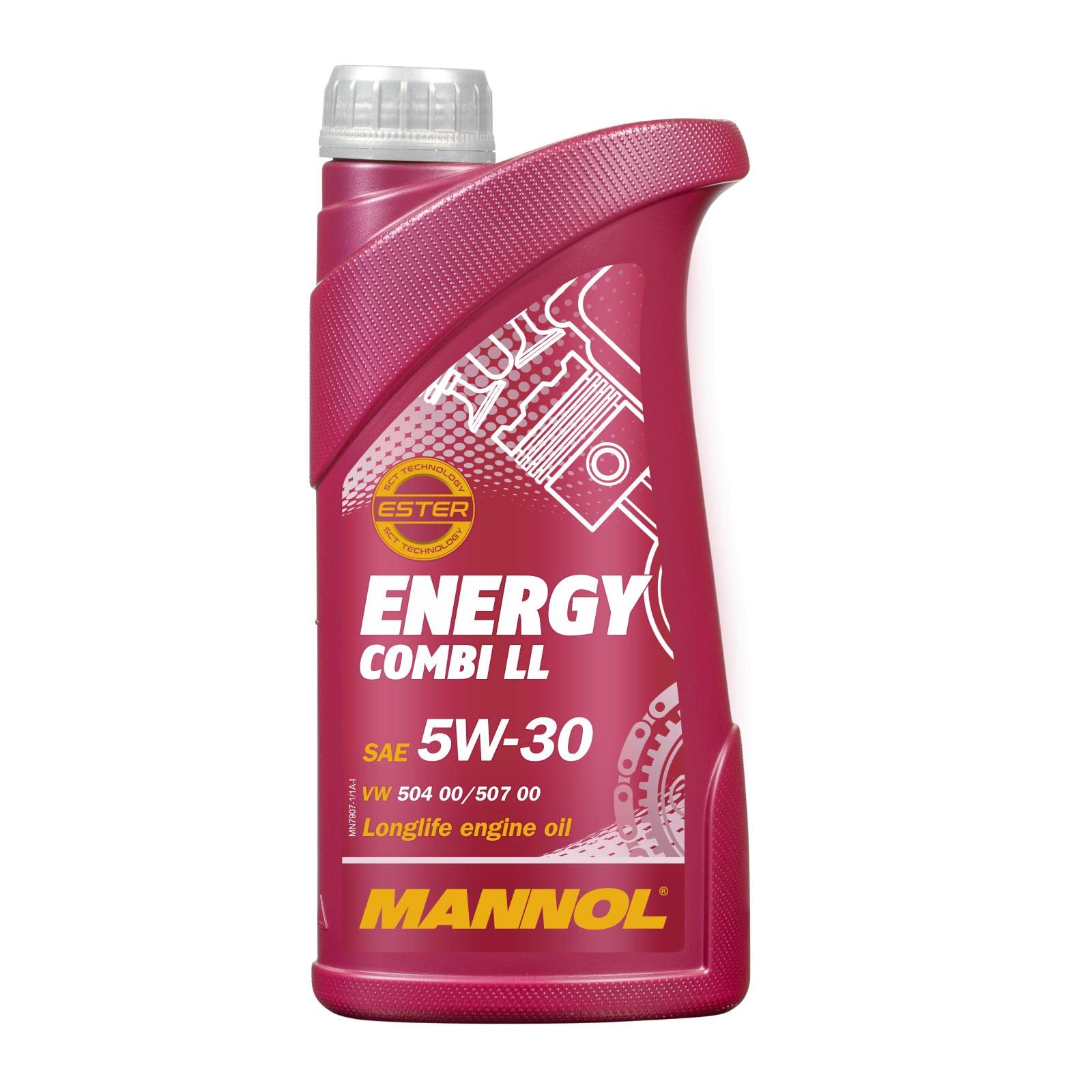 MANNOL Energy Combi LL 5W-30 API SN/CF Motorenöl, 1 Liter von MANNOL