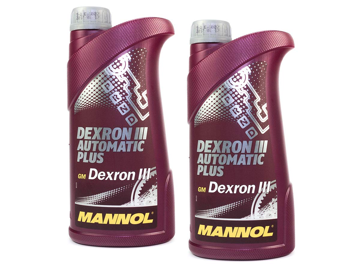 MANNOL Getriebeöl Dexron III Automatik Plus MB 2 Stück á 1 Liter von MANNOL