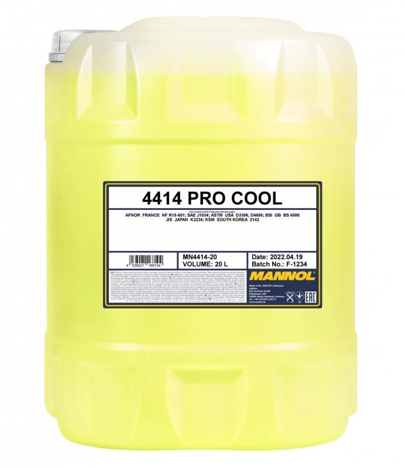MANNOL Kühlmittel MN4414-20 20l Kanister von MANNOL