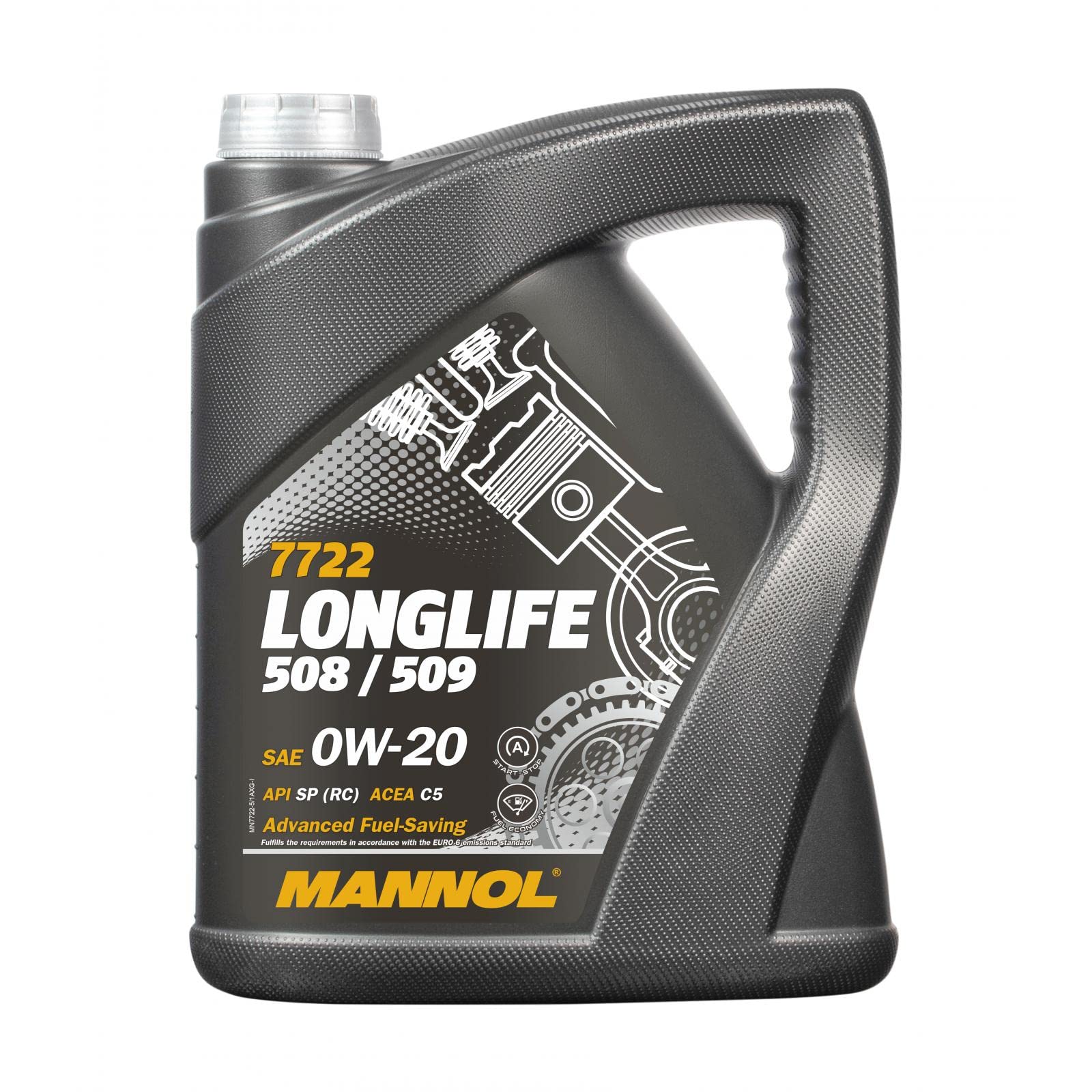 5L Mannol Longlife Motoröl 0W-20 von MANNOL