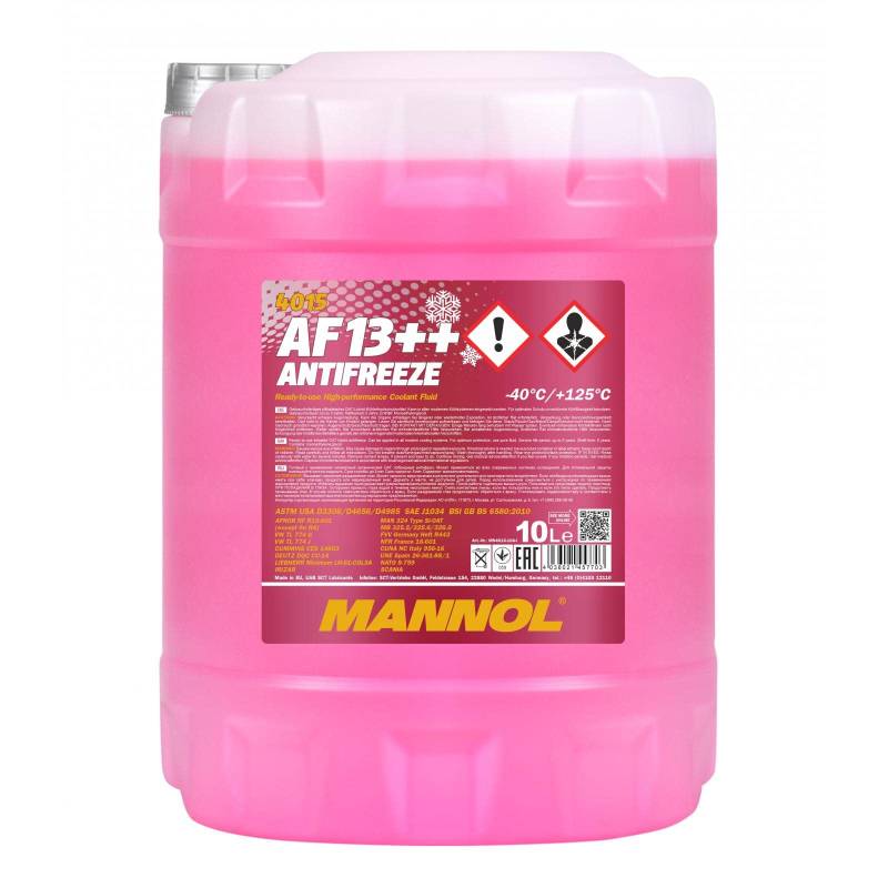Mannol MN AF13++ Antifreeze (-40°C) 10 Liter von MANNOL