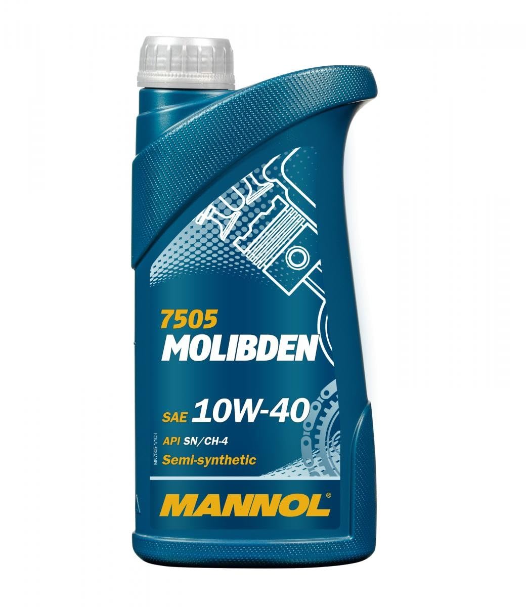 MANNOL Motoröl MOLIBDEN 10W-40 Teilsynthetiköl 1 L von MANNOL