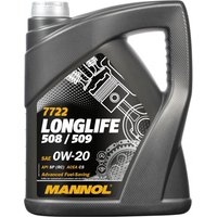 MANNOL Motoröl 0W-20, Inhalt: 5l MN7722-5 von MANNOL