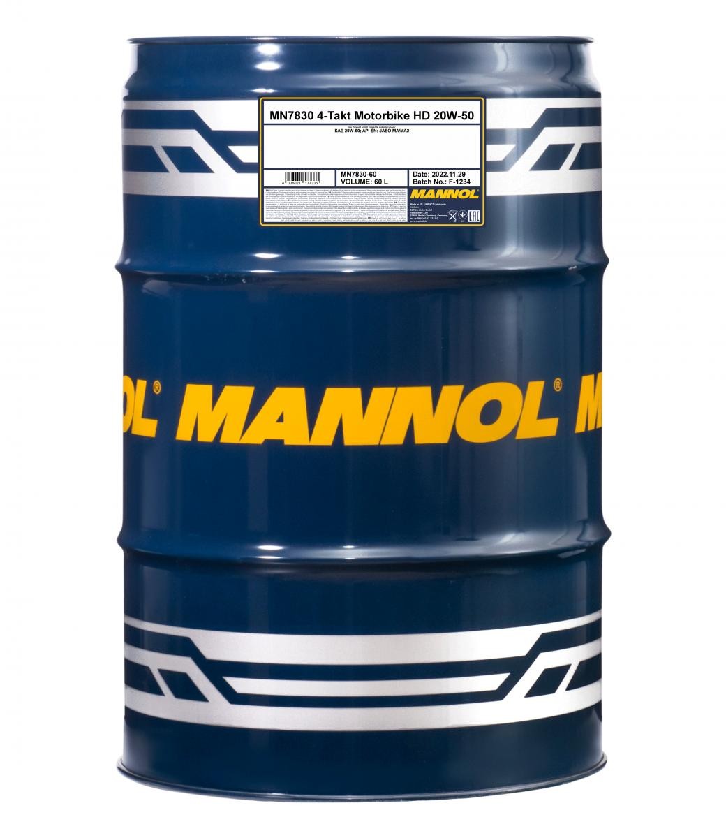 MANNOL Motoröl BMW,FORD,RENAULT MN7830-60 Motorenöl,Öl,Öl für Motor von MANNOL