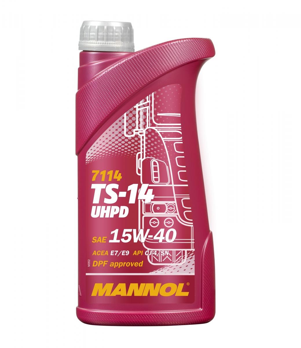 MANNOL Motoröl MERCEDES-BENZ,VOLVO,SCANIA MN7114-1 Motorenöl,Öl,Öl für Motor von MANNOL