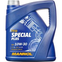 MANNOL Motoröl 10W-30, Inhalt: 4l, Teilsynthetiköl MN7512-4 von MANNOL