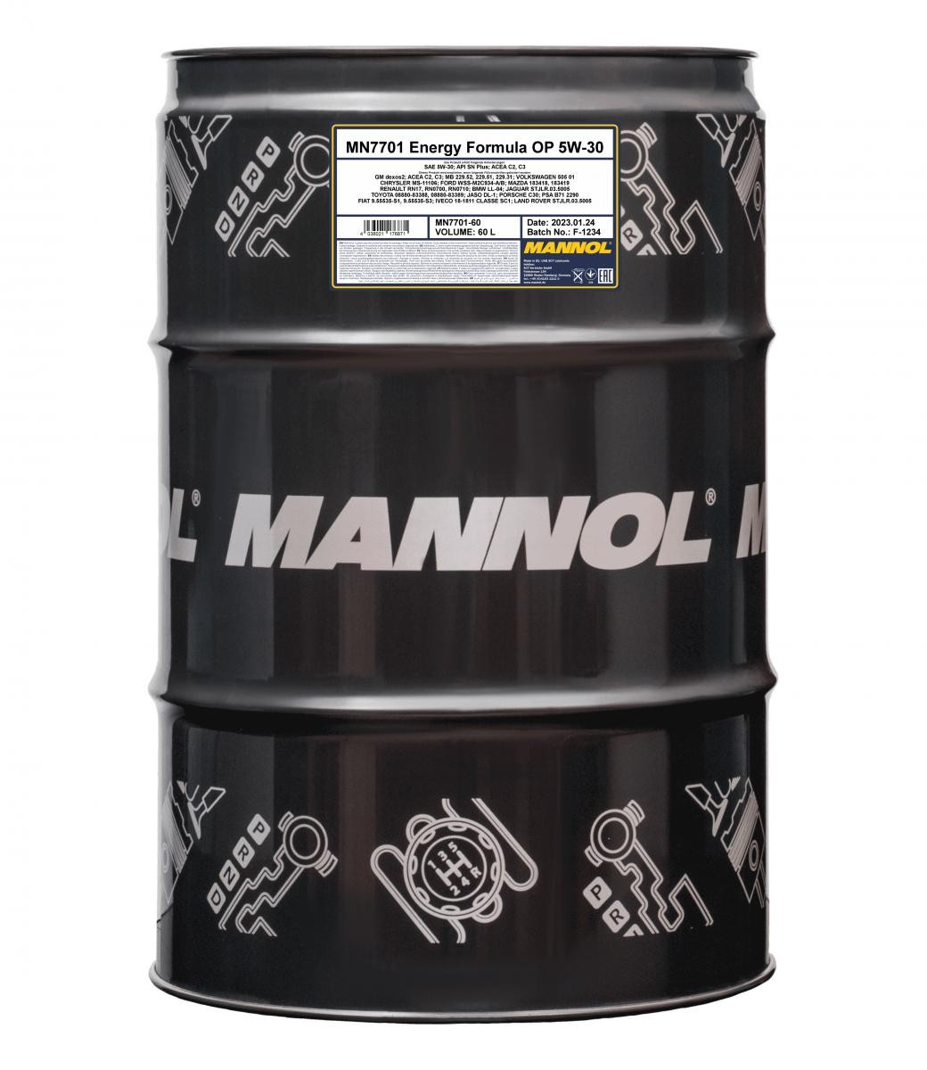 MANNOL Motoröl VW,AUDI,MERCEDES-BENZ MN7701-60 Motorenöl,Öl,Öl für Motor von MANNOL