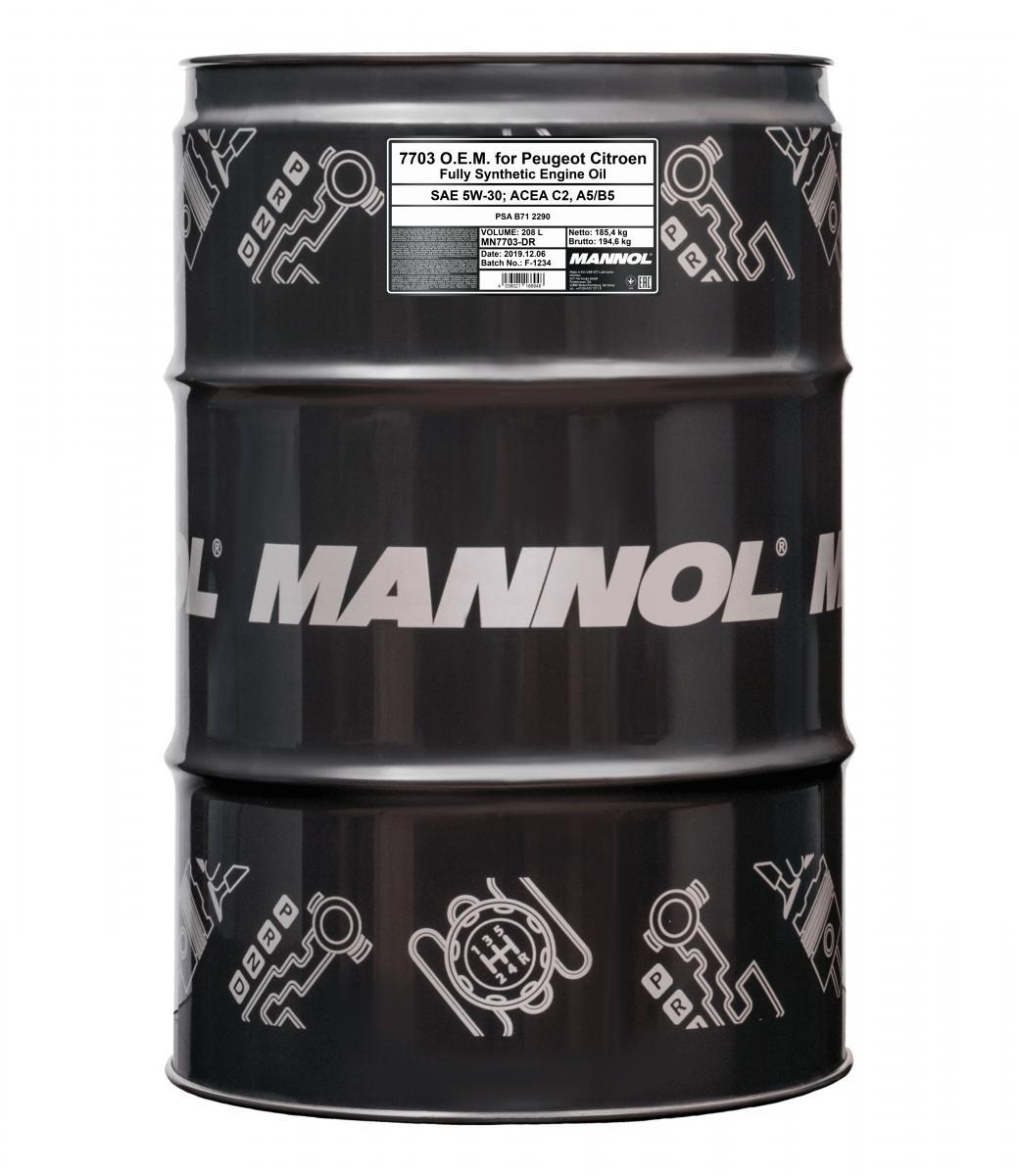 MANNOL Motoröl VW,AUDI,MERCEDES-BENZ MN7703-DR Motorenöl,Öl,Öl für Motor von MANNOL