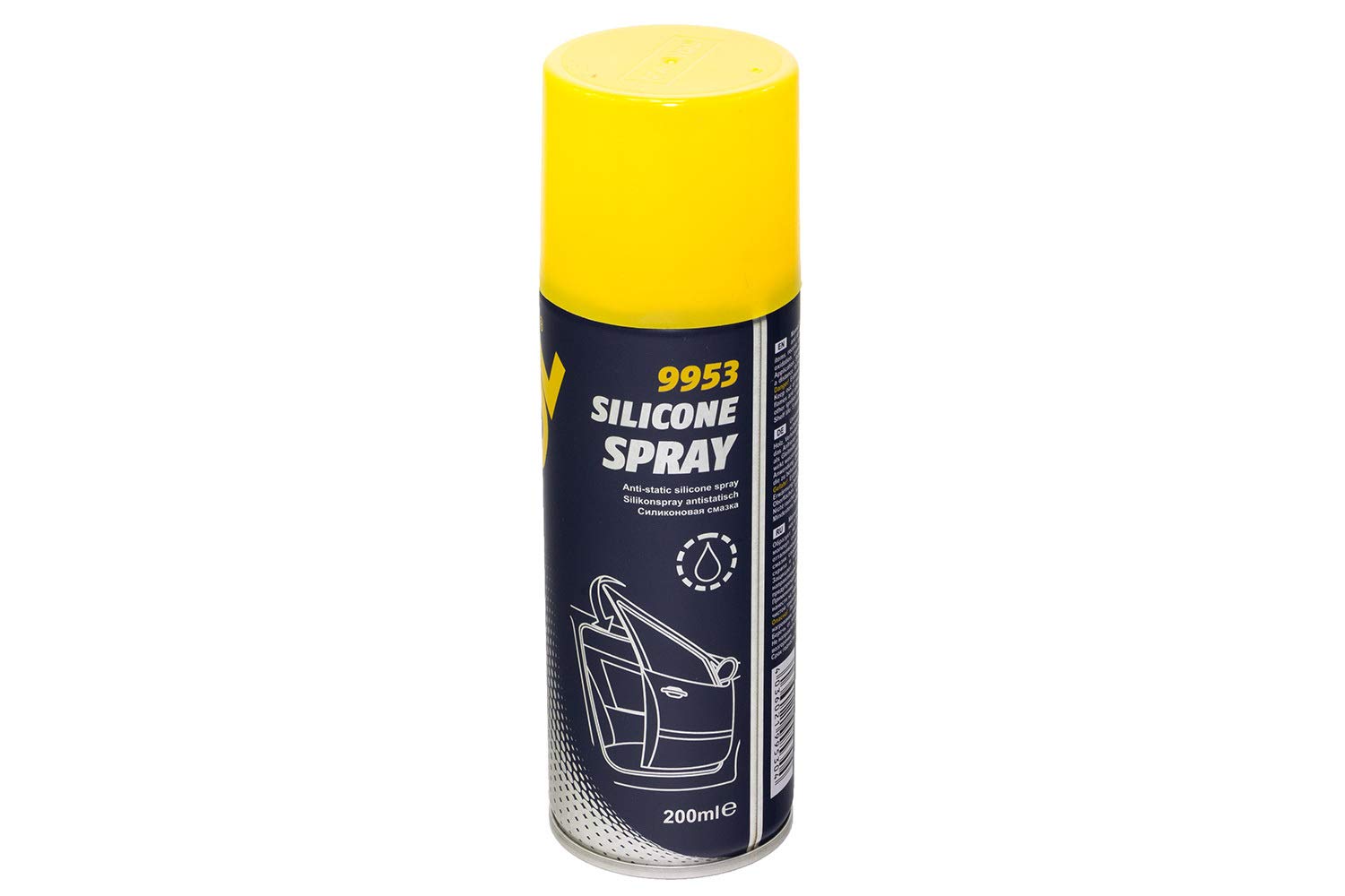 MANNOL Silicone Spray Silikon Spray 200 ml von MANNOL