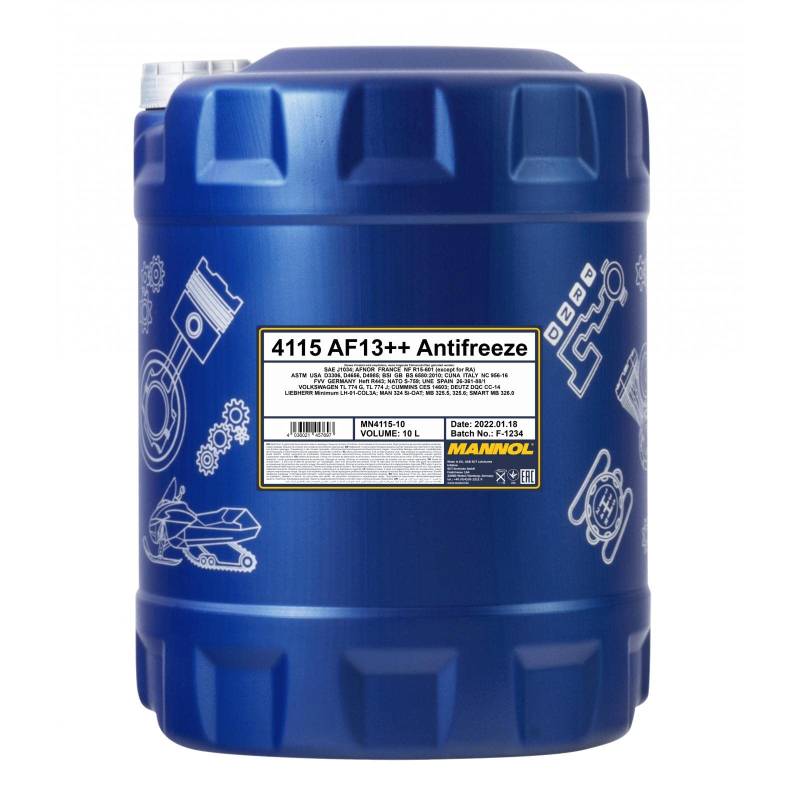 MN AF13++ Antifreeze 10 Liter MN4115-10 von MANNOL