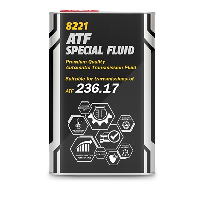Mannol 1 L ATF Special Fluid 236.17 Automatik Getriebeöl [Hersteller-Nr. MN8221-1ME] von MANNOL