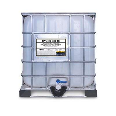 Mannol 1000 L Hydro ISO 46 Hydrauliköl IBC - PFANDFREI [Hersteller-Nr. MN2102-IBC] von MANNOL