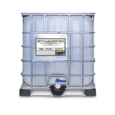 Mannol 1000 L Longlife 504/507 5W-30 Motoröl IBC - PFANDFREI [Hersteller-Nr. MN7715-IBC] von MANNOL