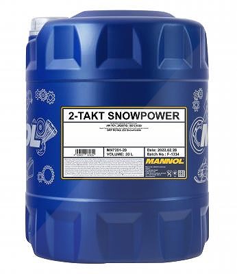 Mannol 20 L 2-Takt Snowpower [Hersteller-Nr. MN7201-20] von MANNOL