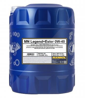 Mannol 20 L Legend+Ester 0W-40 [Hersteller-Nr. MN7901-20] von MANNOL