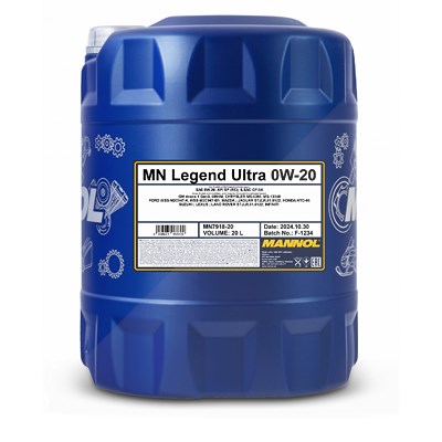 Mannol 20 L Legend Ultra 0W-20 [Hersteller-Nr. MN7918-20] von MANNOL