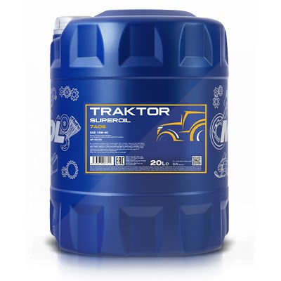 Mannol 20 L Traktor Superoil 15W-40 Motoröl [Hersteller-Nr. MN7406-20] von MANNOL